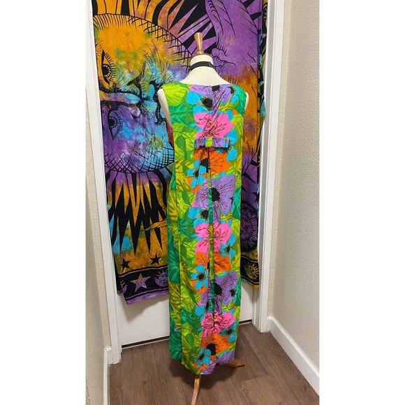 🌈 Amazing beautiful colorful Vintage dress - Picture 9 of 13